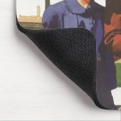 ヴィンテージ旅行、休暇中の観光客の名所巡り マウスパッド (コーナー)