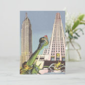 ヴィンテージ旅行、有名なニューヨーク市ランドマーク (スタンド正面)