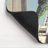 ヴィンテージ旅行、有名なニューヨーク市ランドマーク マウスパッド (コーナー)