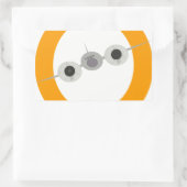 ヴィンテージ旅行 長方形シール (バッグ)