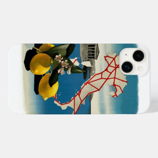 ヴィンテージ旅行 Case-Mate iPhoneケース (裏面 (横))