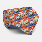 ヴィンテージ旅行NYC、ニューヨーク市からの挨拶 ネクタイ (ロール)