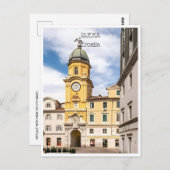 ヴィンテージ旅行Rijekaクロアチアコストレナオパティヤ ポストカード (正面/裏面)