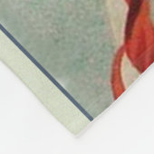 ヴィンテージ旗 フリースブランケット (角)