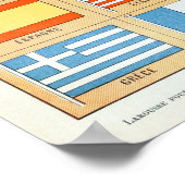 ヴィンテージ旗 ポスター (角)