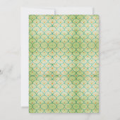 ヴィンテージ日が差すことバチェロレッテのピン留めパーティー 招待状 (裏面)