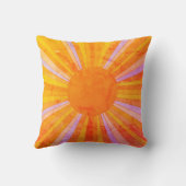 ヴィンテージ日が差すこと装飾用クッション クッション (裏面)