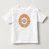 ヴィンテージ日が差すこと「You are My Sunshine」 トドラーTシャツ (正面)