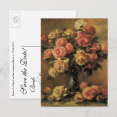 ヴィンテージ日付を保存！バラズインベイラーズbyルノアール 案内ポストカード (正面/裏面)