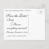 ヴィンテージ日付を保存！バラズインベイラーズbyルノアール 案内ポストカード (裏面)