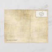 ヴィンテージ日付を保存！ポストカード 案内ポストカード (裏面)