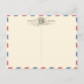 ヴィンテージ日付ポストカードの保存 案内ポストカード (裏面)