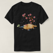 ヴィンテージ日本のさくらんぼ花S Tシャツ (デザイン正面)
