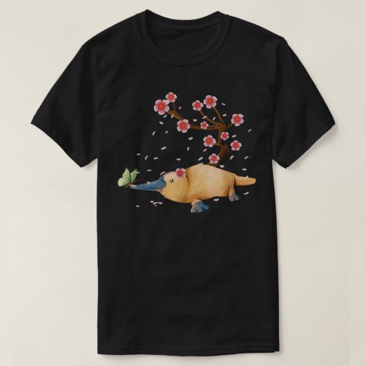 ヴィンテージ日本のさくらんぼ花S Tシャツ (デザイン正面)