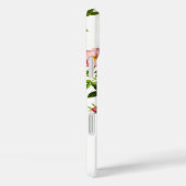 ヴィンテージ日本のさくらんぼ、ピンク、金ゴールド Case-Mate iPhoneケース (裏面 / 右)