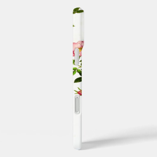 ヴィンテージ日本のさくらんぼ、ピンク、金ゴールド Case-Mate iPhoneケース (裏面 / 右)