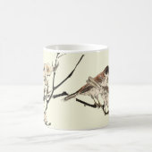 ヴィンテージ日本のとさくらんぼ コーヒーマグカップ (中央)