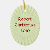 ヴィンテージ日本のなクレーンオーナメント セラミックオーナメント (裏面)