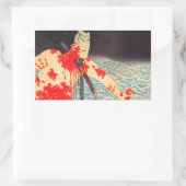 ヴィンテージ日本ののステッカー 長方形シール (バッグ)