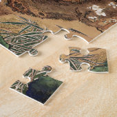 ヴィンテージ日本のの梅 ジグソーパズル (側面)