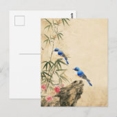 ヴィンテージ日本のの花 ポストカード (正面/裏面)