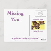 ヴィンテージ日本のの芸者作品 ポストカード (裏面)