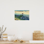 ヴィンテージ日本のアートカジアザワフィッシャーマン ポスター (キッチン)