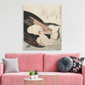 ヴィンテージ日本のアートシーフードバウンティ キャンバスプリント (インサイチュ (リビング))