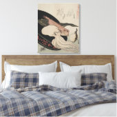 ヴィンテージ日本のアートシーフードバウンティ キャンバスプリント (インサイチュ (寝室))