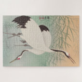 ヴィンテージ日本のアートツークレーン1000個懸命 ジグソーパズル (横)