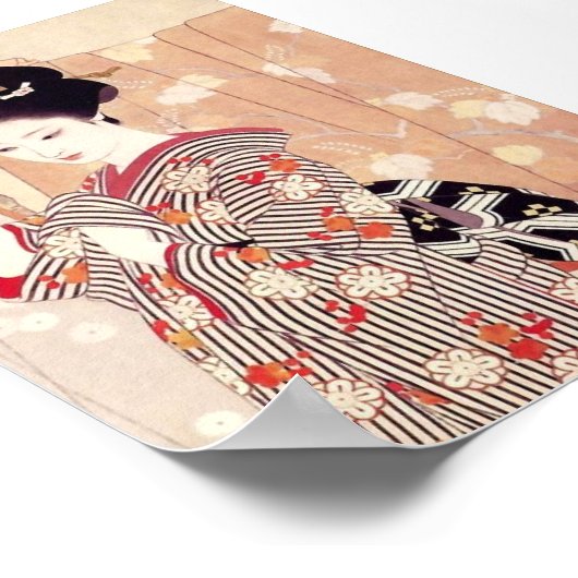 ヴィンテージ日本のアート志村巽ポスター ポスター (角)