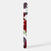 ヴィンテージ日本のアート色彩の鮮やか舌メイウィード iPhoneケース (右側面)