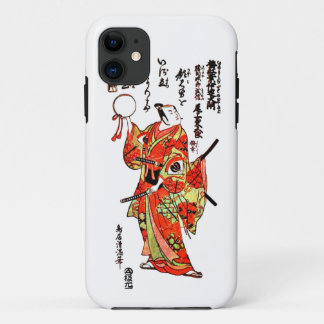 ヴィンテージ日本のアート – サムライ iPhone 11 ケース