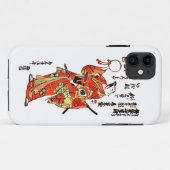 ヴィンテージ日本のアート – サムライ Case-Mate iPhoneケース (裏面(横))