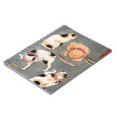 ヴィンテージ日本のアート ノートブック (左側)