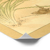 ヴィンテージ日本のウォールアートバード ポスター (角)