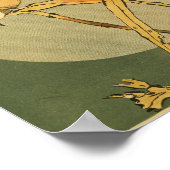 ヴィンテージ日本のウォールアートバード ポスター (角)