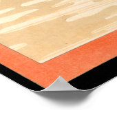 ヴィンテージ日本のウォールアートマウンテンズ ポスター (角)