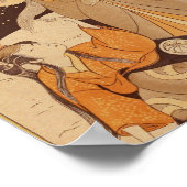 ヴィンテージ日本のウォールアート民俗学 ポスター (角)