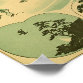 ヴィンテージ日本のウォールアート神話 ポスター (角)