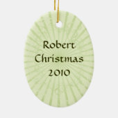 ヴィンテージ日本のオーナメント セラミックオーナメント (裏面)