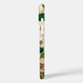 ヴィンテージ日本のカメリア。深いピンクオンベージュ Case-Mate iPhoneケース (裏面 / 左)