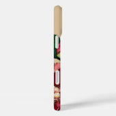 ヴィンテージ日本のカメリア。深いピンクオンベージュ Case-Mate iPhoneケース (裏面 / 右)