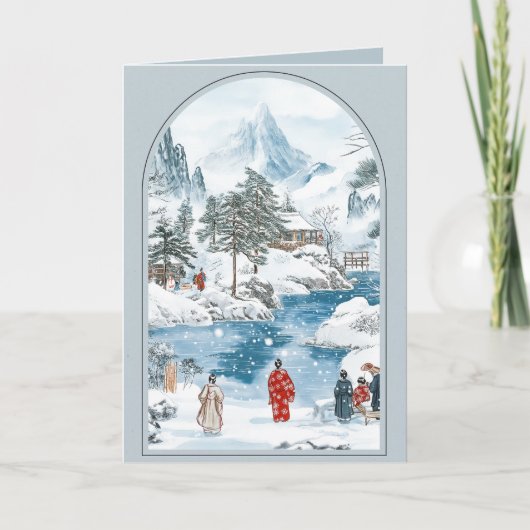 ヴィンテージ日本のカード シーズンカード (正面)