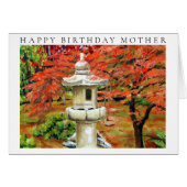 ヴィンテージ日本のガーデンアートパゴダ (正面横)