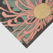 ヴィンテージ日本のキクフローラ2デクページ 薄葉紙 (詳細)