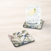 ヴィンテージ日本のキッチンタオル コースター (右側)