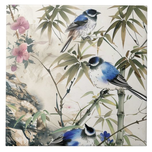 ヴィンテージ日本のキッチンタオル タイル (正面)