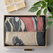 ヴィンテージ日本のコイ 薄葉紙 (ギフト)