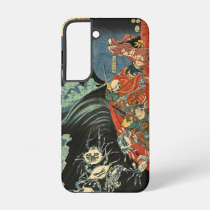 ヴィンテージ日本のサムライ対完全に死んでいなファインアート SAMSUNG GALAXY S22ケース